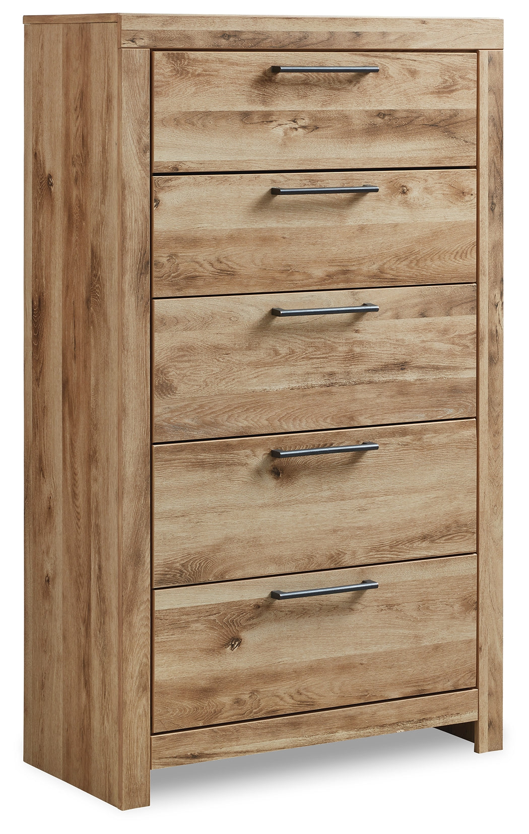 Ashley Furniture - Hyanna Chest - Brown - Beige Wood - Chests