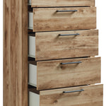Ashley Furniture - Hyanna Chest - Brown - Beige Wood - Chests - Additional View 2