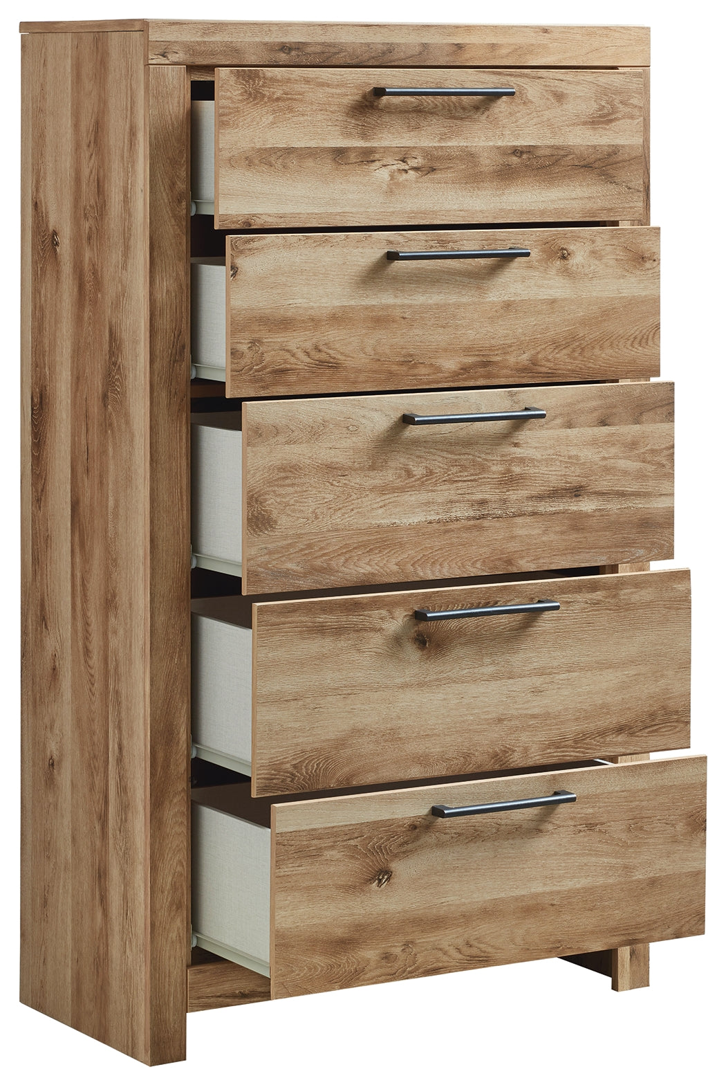 Ashley Furniture - Hyanna Chest - Brown - Beige Wood - Chests - Additional View 2