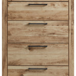 Ashley Furniture - Hyanna Chest - Brown - Beige Wood - Chests - Additional View 3