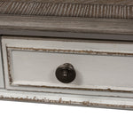Liberty Furniture - Magnolia Manor Rectangular Cocktail Table - White|Dark Brown Wood - Tables - Additional View 7