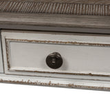 Liberty Furniture - Magnolia Manor Rectangular Cocktail Table - White|Dark Brown Wood - Tables - Additional View 7