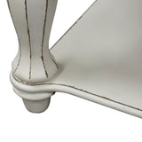 Liberty Furniture - Magnolia Manor Rectangular Cocktail Table - White|Dark Brown Wood - Tables - Additional View 8