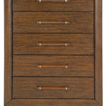 Ashley Furniture - LYNCOTT CHEST - Dark Brown Wood - Chests - Additional View 3