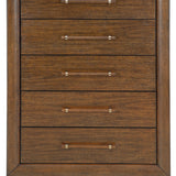 Ashley Furniture - LYNCOTT CHEST - Dark Brown Wood - Chests - Additional View 3