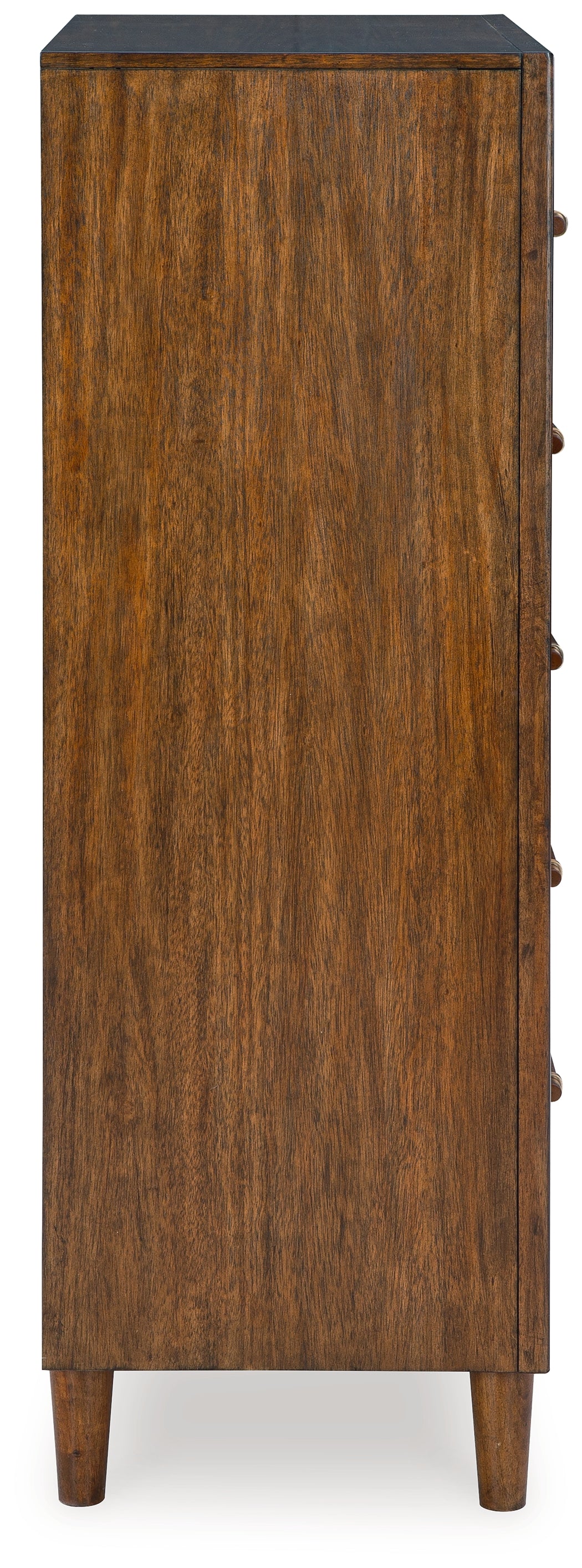 Ashley Furniture - LYNCOTT CHEST - Dark Brown Wood - Chests - Additional View 4