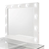 MORGAN WHITE VANITY WITH LED MIRROR - Additional View 1