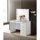 MORGAN WHITE VANITY WITH LED MIRROR - Additional View 3
