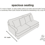 Ashley Furniture - LINDYN IVORY 5PC SECTIONAL - Beige Fabric - Sectionals - Additional View 2
