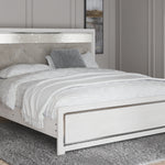 Ashley Furniture - Altyra King Panel Bed - White Wood - Beds - Additional View 2
