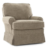 QUINN MOCHA SWIVEL GLIDER - Additional View 1