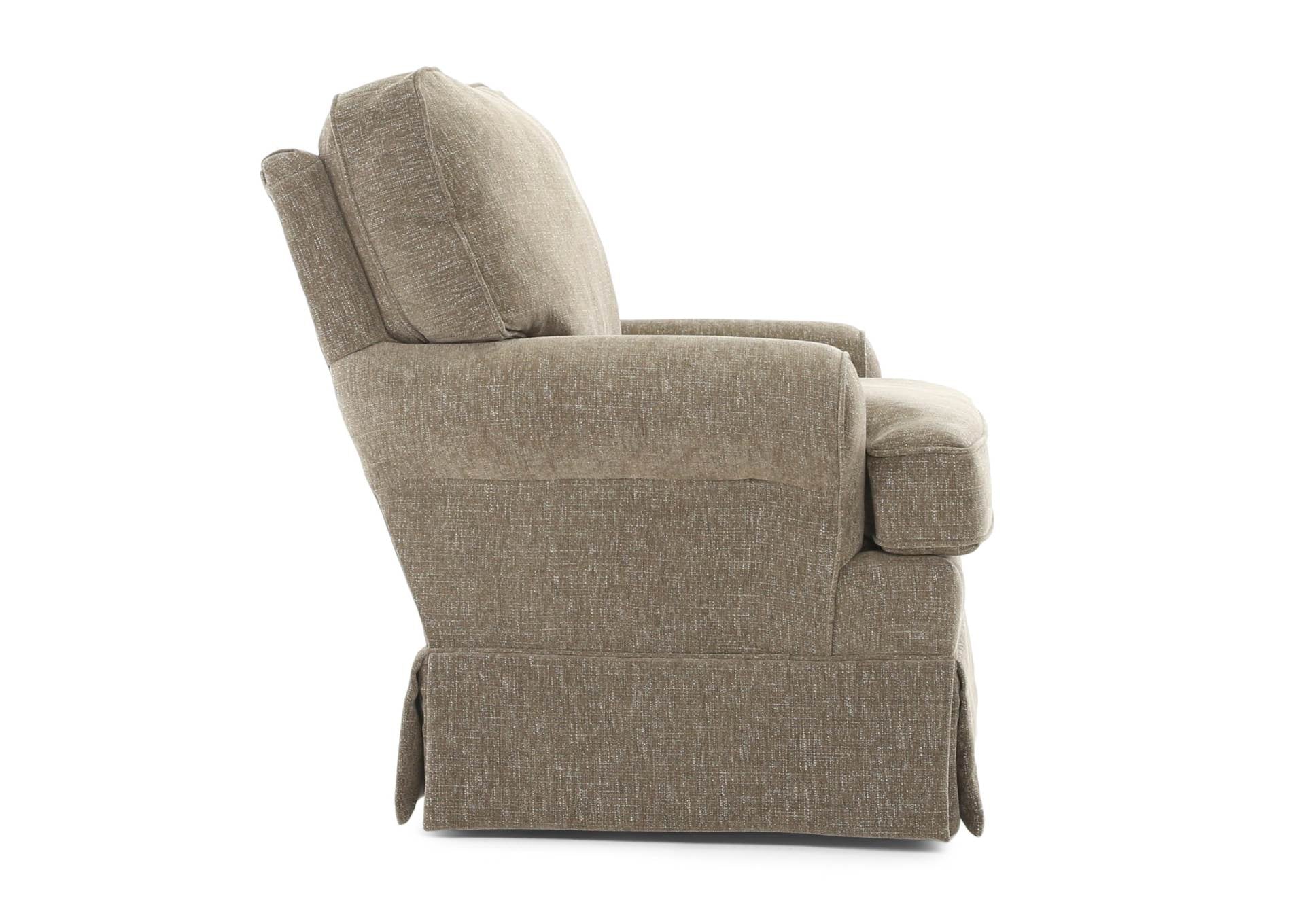 QUINN MOCHA SWIVEL GLIDER - Additional View 2