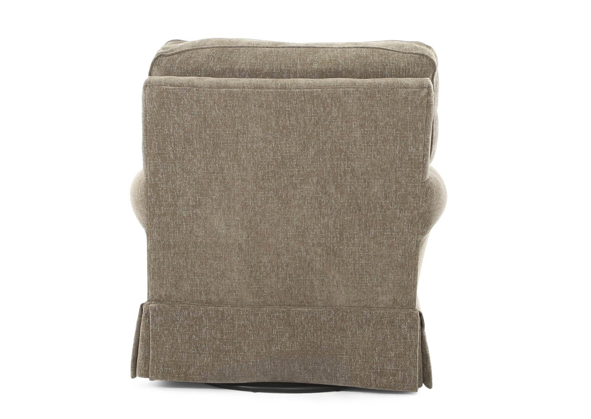 QUINN MOCHA SWIVEL GLIDER - Additional View 3