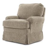 QUINN MOCHA SWIVEL GLIDER - Additional View 5