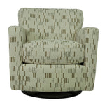 CAROLY WOOL SWIVEL GLIDER