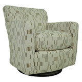 CAROLY WOOL SWIVEL GLIDER - Additional View 1