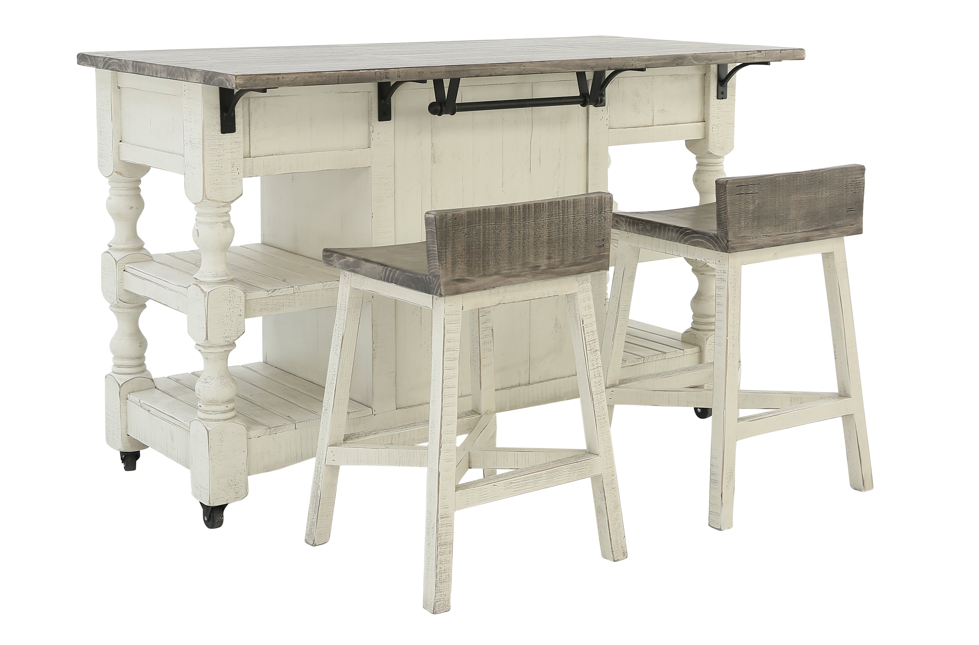 STONE 3 PIECE DINETTE - Additional View 1