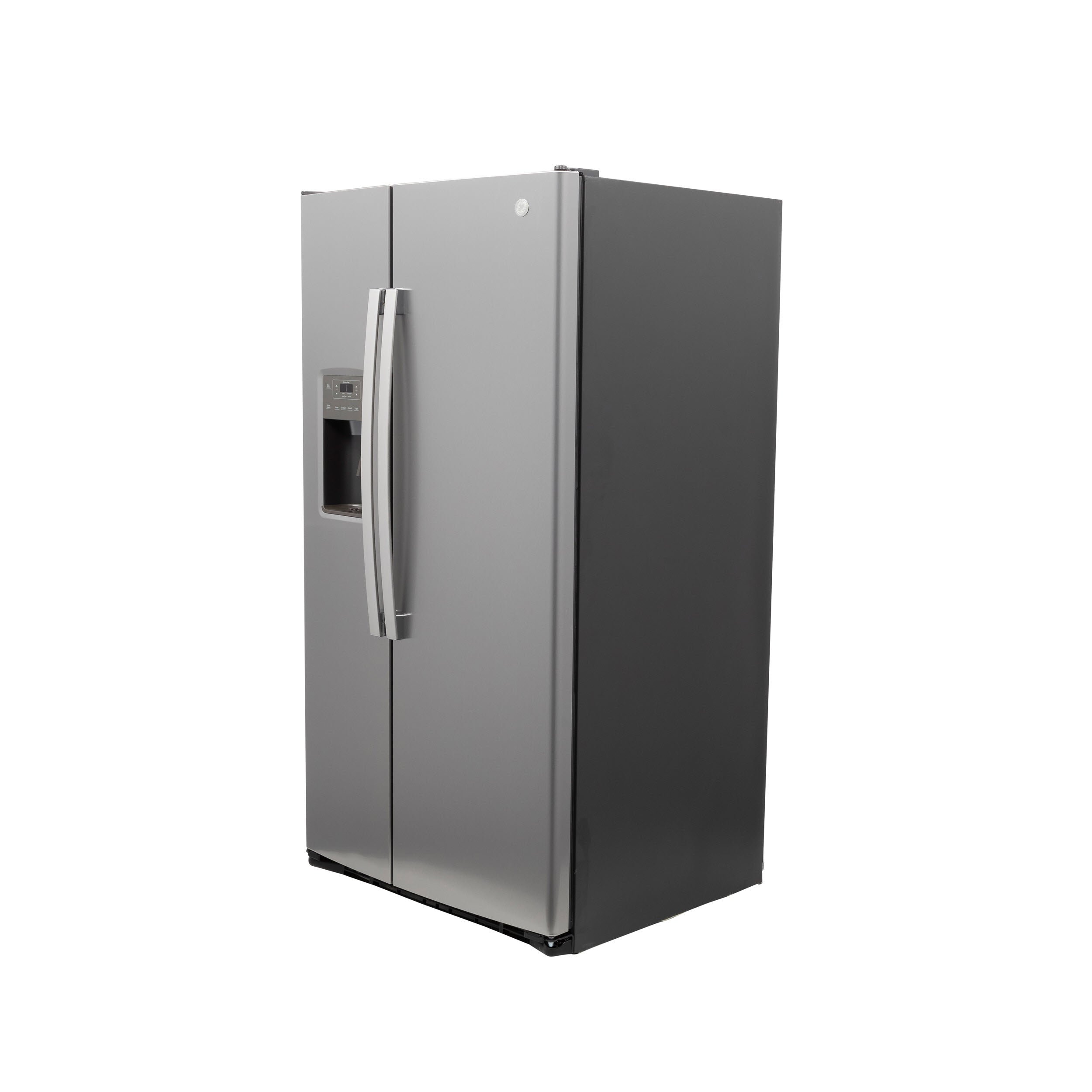 GE STAINLESS SIDE BY SIDE 25.3CU REFRIGERATOR - Pearl Silver - Refrigerators - Additional View 27