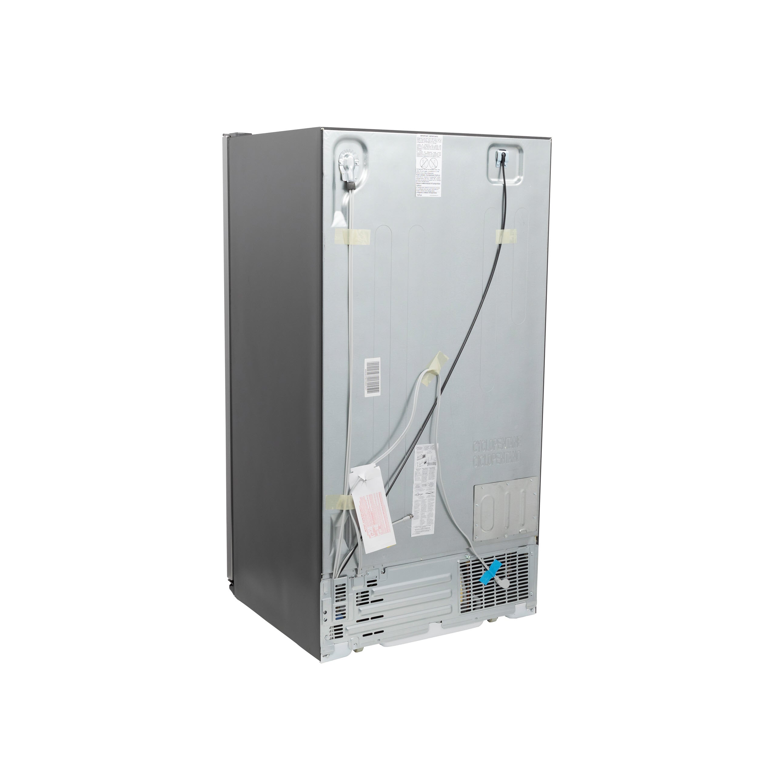 GE STAINLESS SIDE BY SIDE 25.3CU REFRIGERATOR - Pearl Silver - Refrigerators - Additional View 34