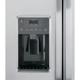 GE STAINLESS SIDE BY SIDE 25.3CU REFRIGERATOR - Pearl Silver - Refrigerators - Additional View 5