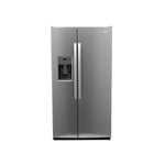 GE STAINLESS SIDE BY SIDE 25.3CU REFRIGERATOR - Pearl Silver - Refrigerators - Additional View 24