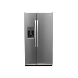 GE STAINLESS SIDE BY SIDE 25.3CU REFRIGERATOR - Pearl Silver - Refrigerators - Additional View 24