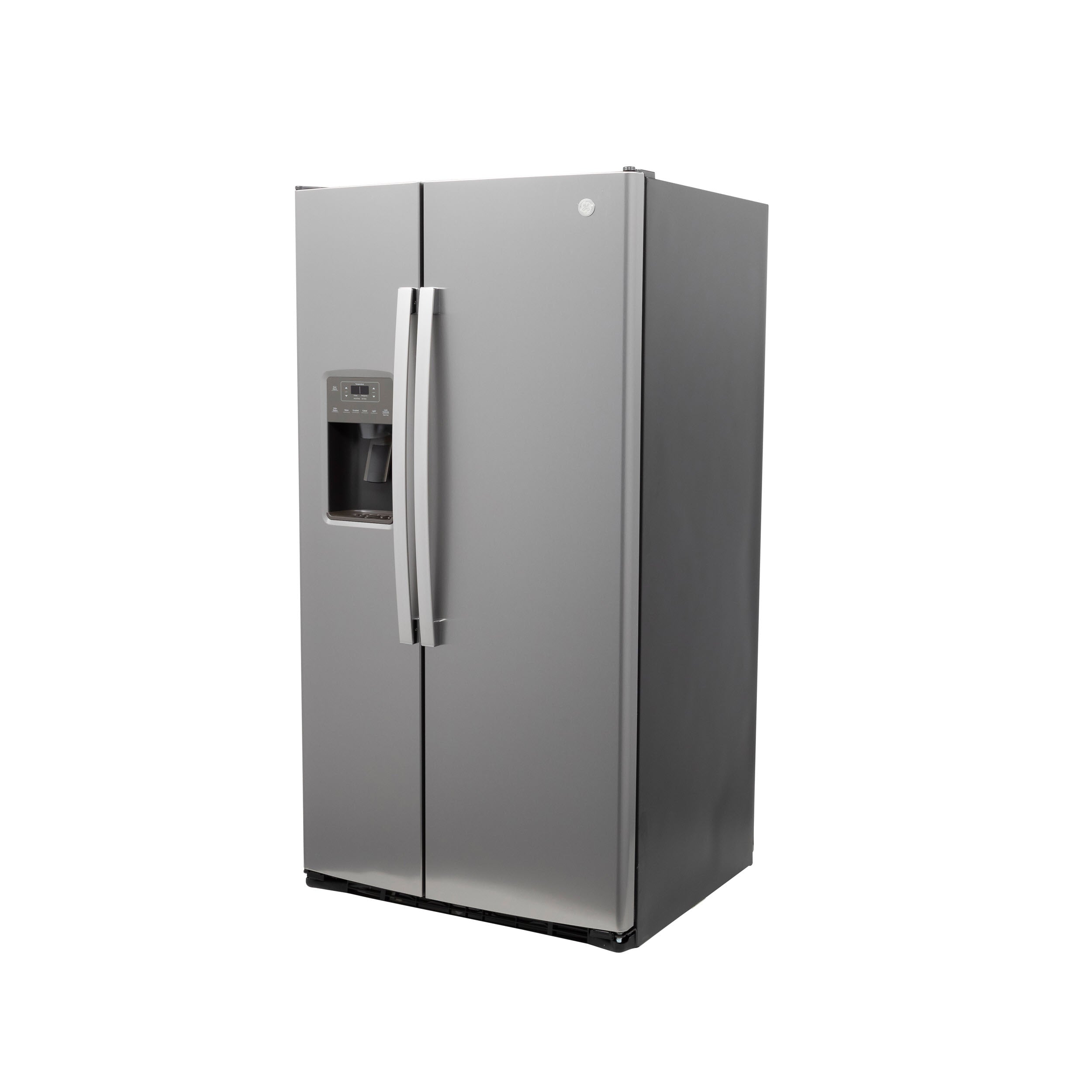 GE STAINLESS SIDE BY SIDE 25.3CU REFRIGERATOR - Pearl Silver - Refrigerators - Additional View 26