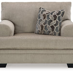 Ashley Furniture - Stonemeade Oversized Chair - Taupe - Light Brown Fabric - Chairs - Additional View 2