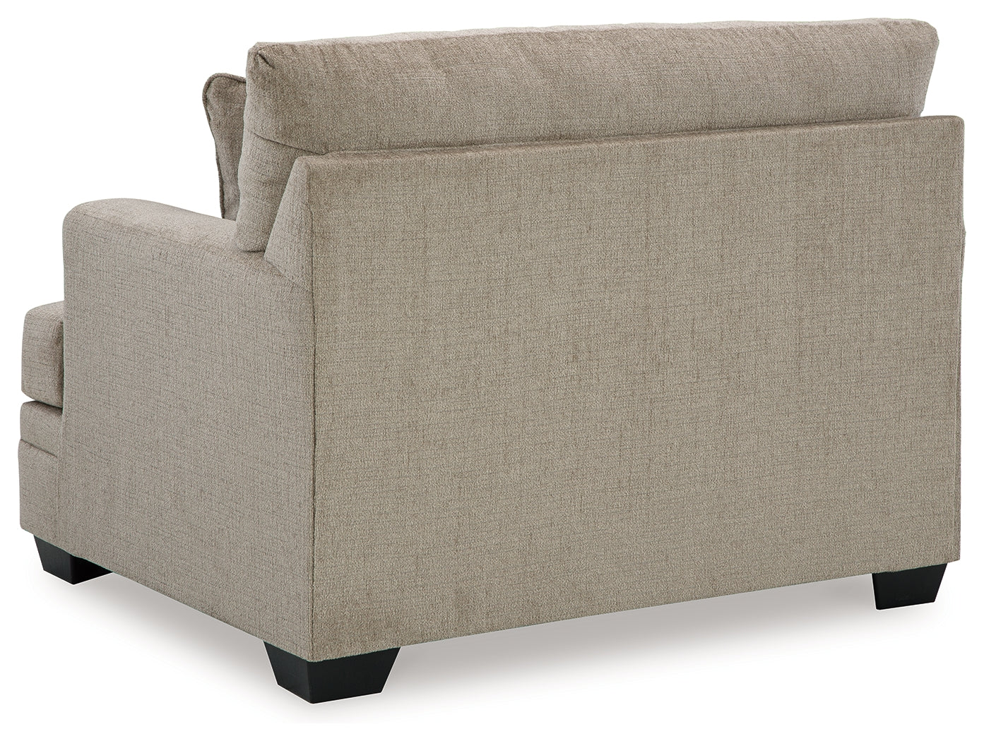 Ashley Furniture - Stonemeade Oversized Chair - Taupe - Light Brown Fabric - Chairs - Additional View 4