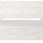 Ashley Furniture - Gerridan King Panel Bed - White Wood - Beds - Additional View 3