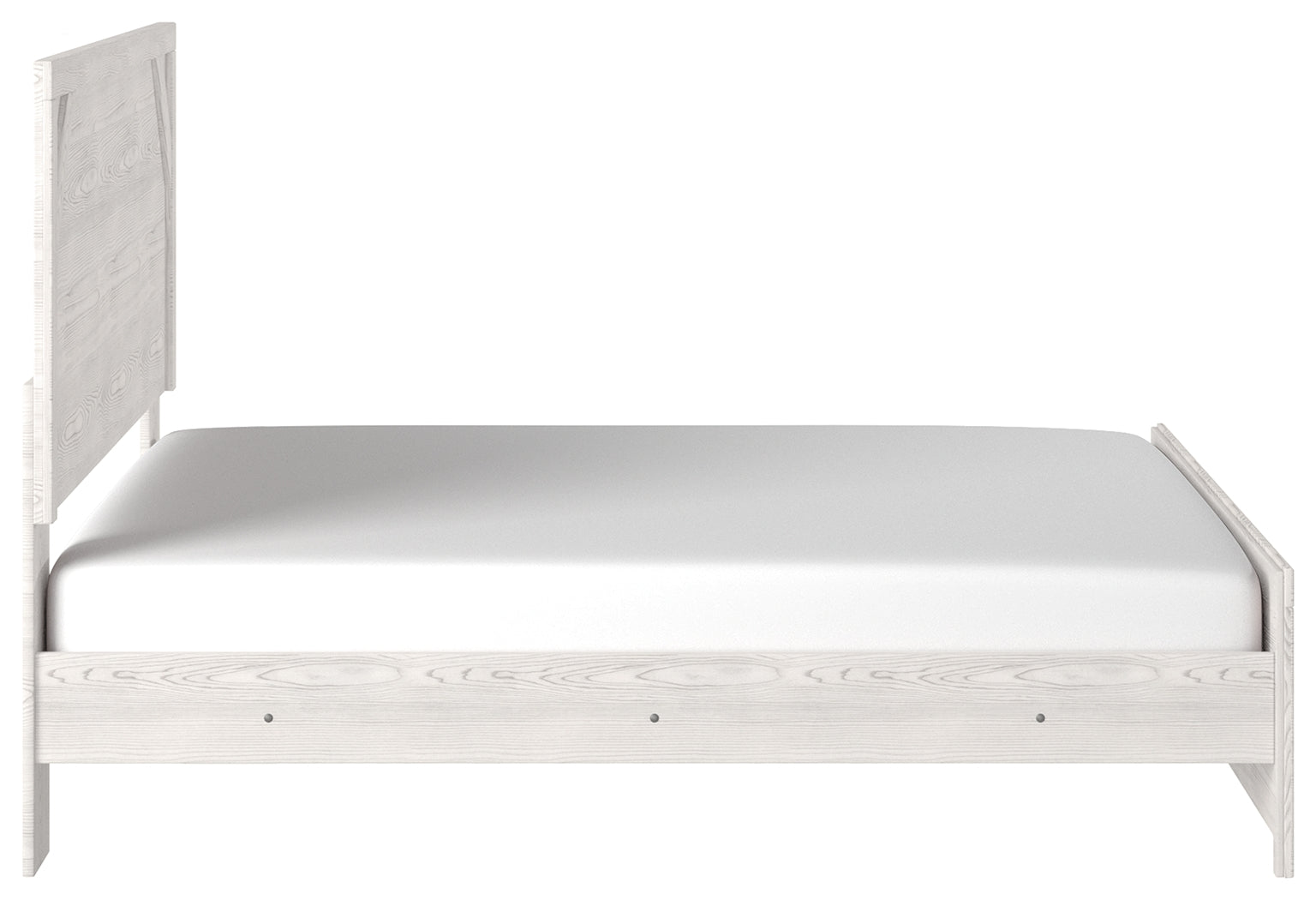 Ashley Furniture - Gerridan King Panel Bed - White Wood - Beds - Additional View 5