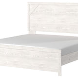Ashley Furniture - Gerridan King Panel Bed - White Wood - Beds - Additional View 8