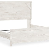 Ashley Furniture - Gerridan King Panel Bed - White Wood - Beds - Additional View 9
