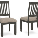 Ashley Furniture - Tyler Creek Upholstered Side Chair - Beige Fabric|Wood - Chairs