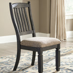 Ashley Furniture - Tyler Creek Upholstered Side Chair - Beige Fabric|Wood - Chairs - Additional View 1