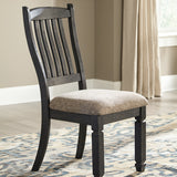 Ashley Furniture - Tyler Creek Upholstered Side Chair - Beige Fabric|Wood - Chairs - Additional View 1