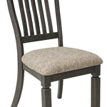 Ashley Furniture - Tyler Creek Upholstered Side Chair - Beige Fabric|Wood - Chairs - Additional View 2