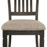 Ashley Furniture - Tyler Creek Upholstered Side Chair - Beige Fabric|Wood - Chairs - Additional View 3