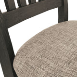 Ashley Furniture - Tyler Creek Upholstered Side Chair - Beige Fabric|Wood - Chairs - Additional View 7