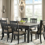 Ashley Furniture - Tyler Creek Upholstered Side Chair - Beige Fabric|Wood - Chairs - Additional View 9