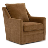 AUBREY CAMEL SWIVEL CHAIR - Additional View 1