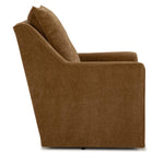 AUBREY CAMEL SWIVEL CHAIR - Additional View 2