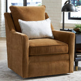 AUBREY CAMEL SWIVEL CHAIR - Additional View 4