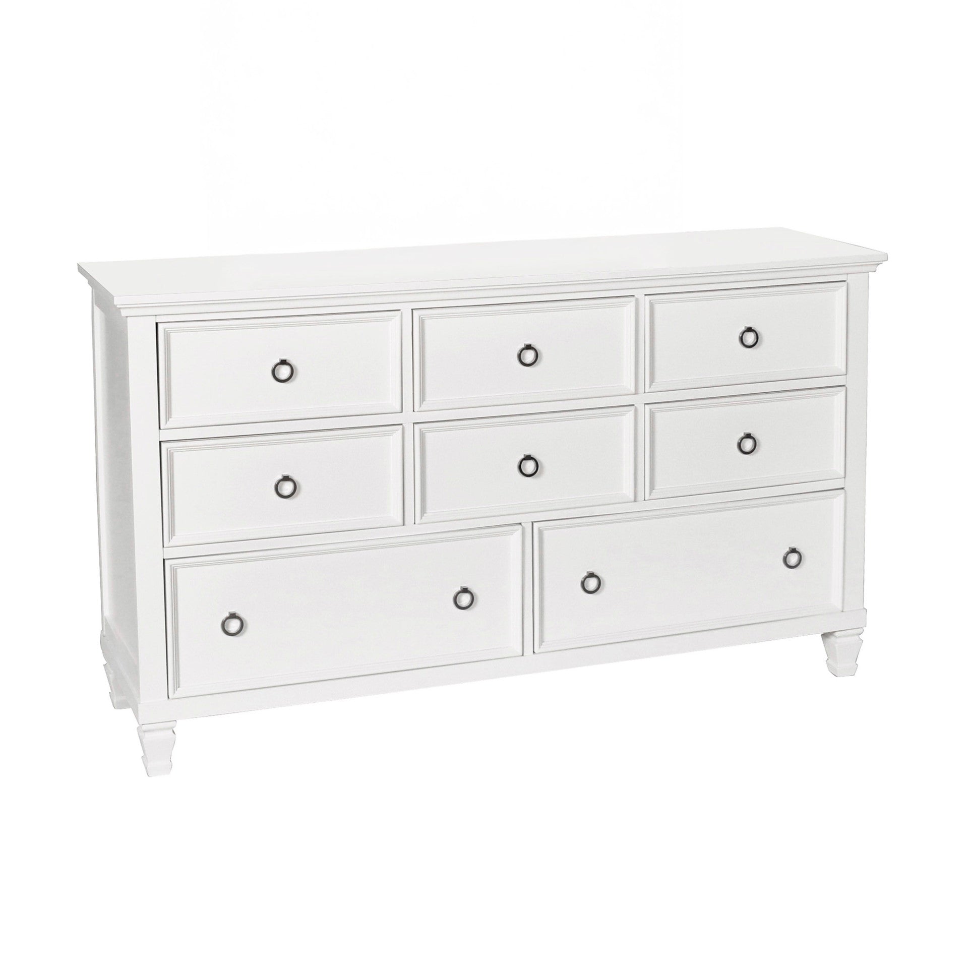 New Classic - Tamarack Dresser - White - Wood - Dresser & Mirror