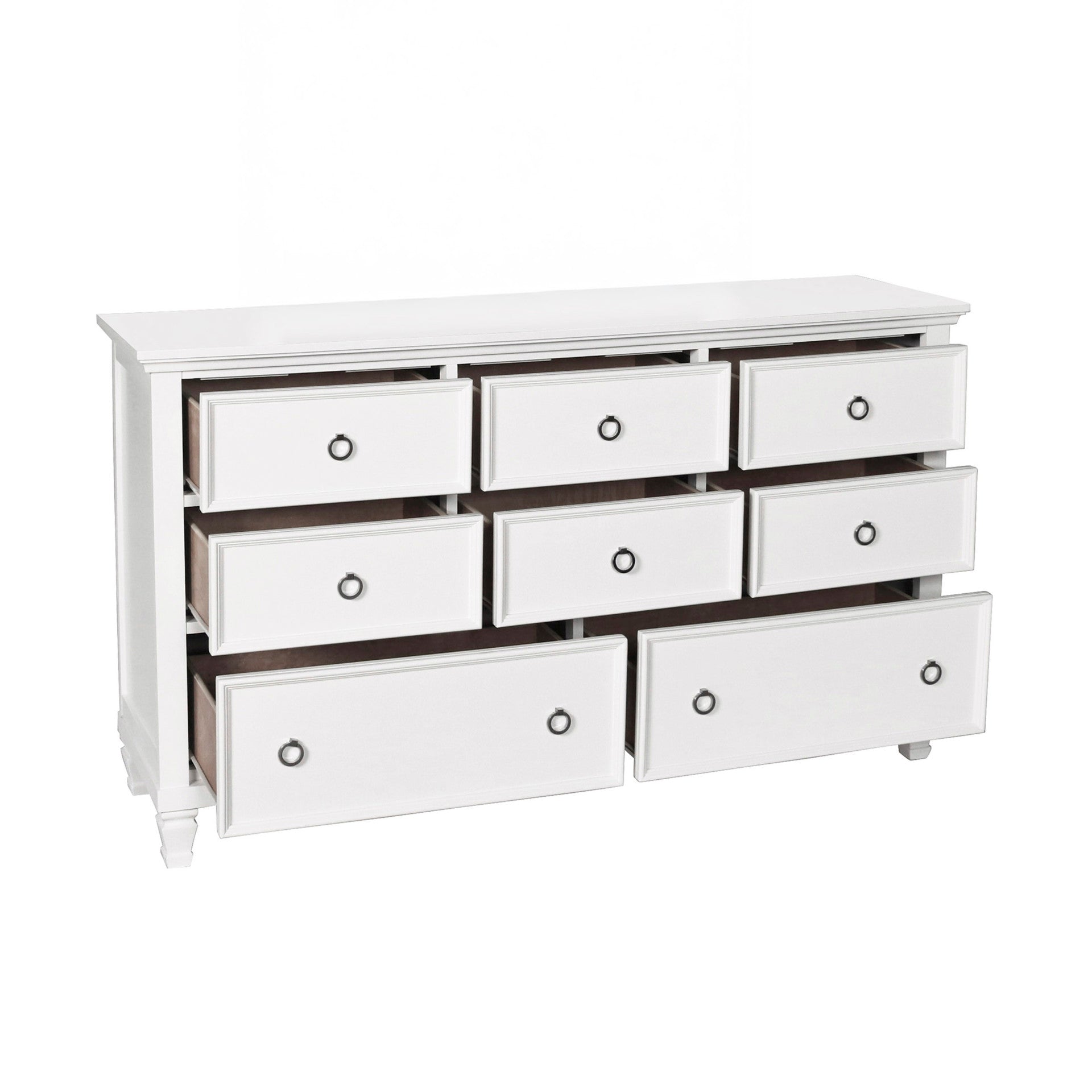 New Classic - Tamarack Dresser - White - Wood - Dresser & Mirror - Additional View 2
