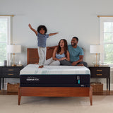 Tempur Sealy - Adapt 2.0 Medium Queen Mattress - White|Black Fabric - Mattresses - Additional View 2