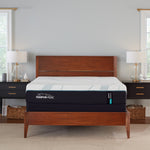Tempur Sealy - Adapt 2.0 Medium Queen Mattress - White|Black Fabric - Mattresses - Additional View 4