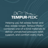 Tempur Sealy - Adapt 2.0 Medium Queen Mattress - White|Black Fabric - Mattresses - Additional View 9