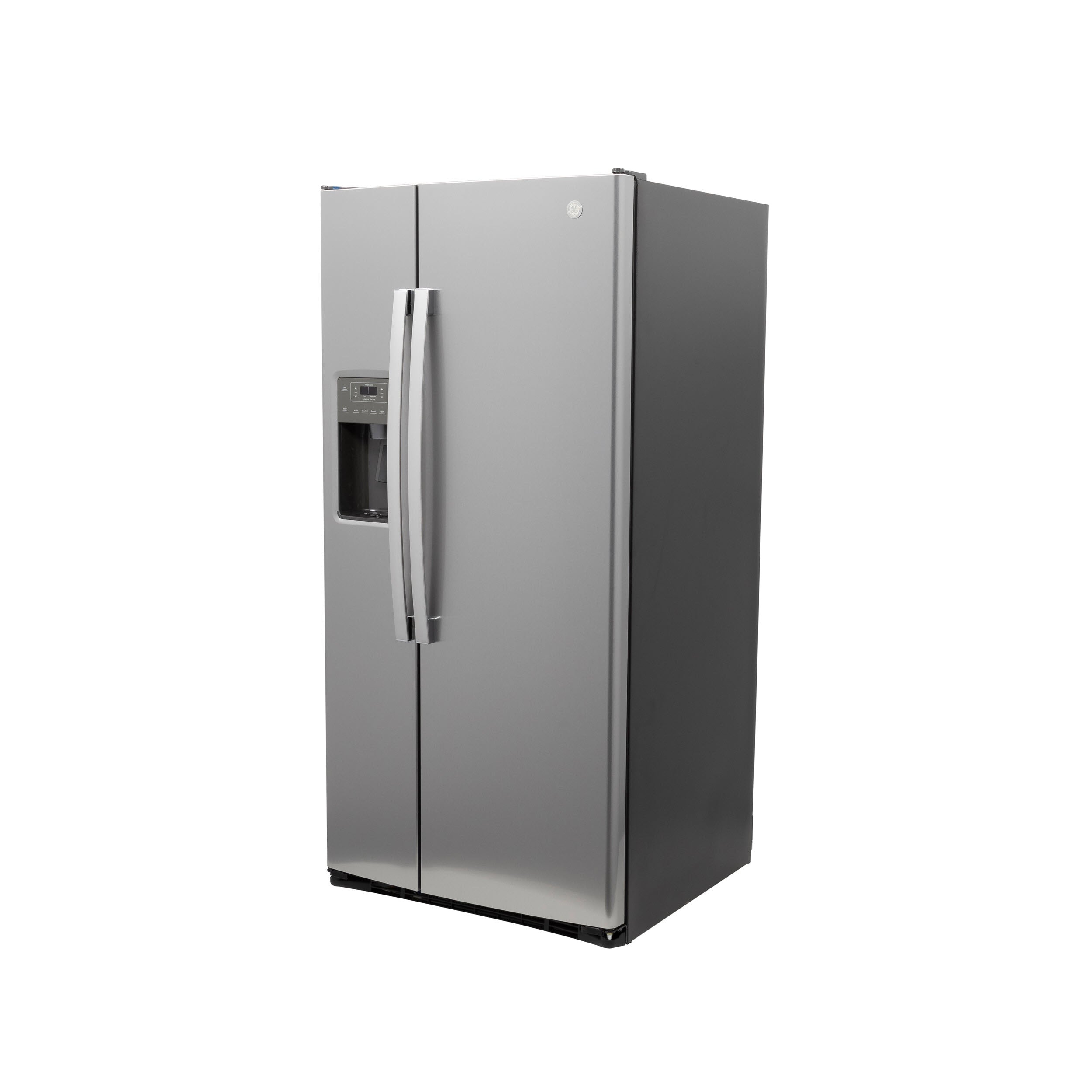 GE 23.0 Cu. Ft. Side-By-Side Refrigerator - Stainless Steel - Pearl Silver - Refrigerators - Additional View 27