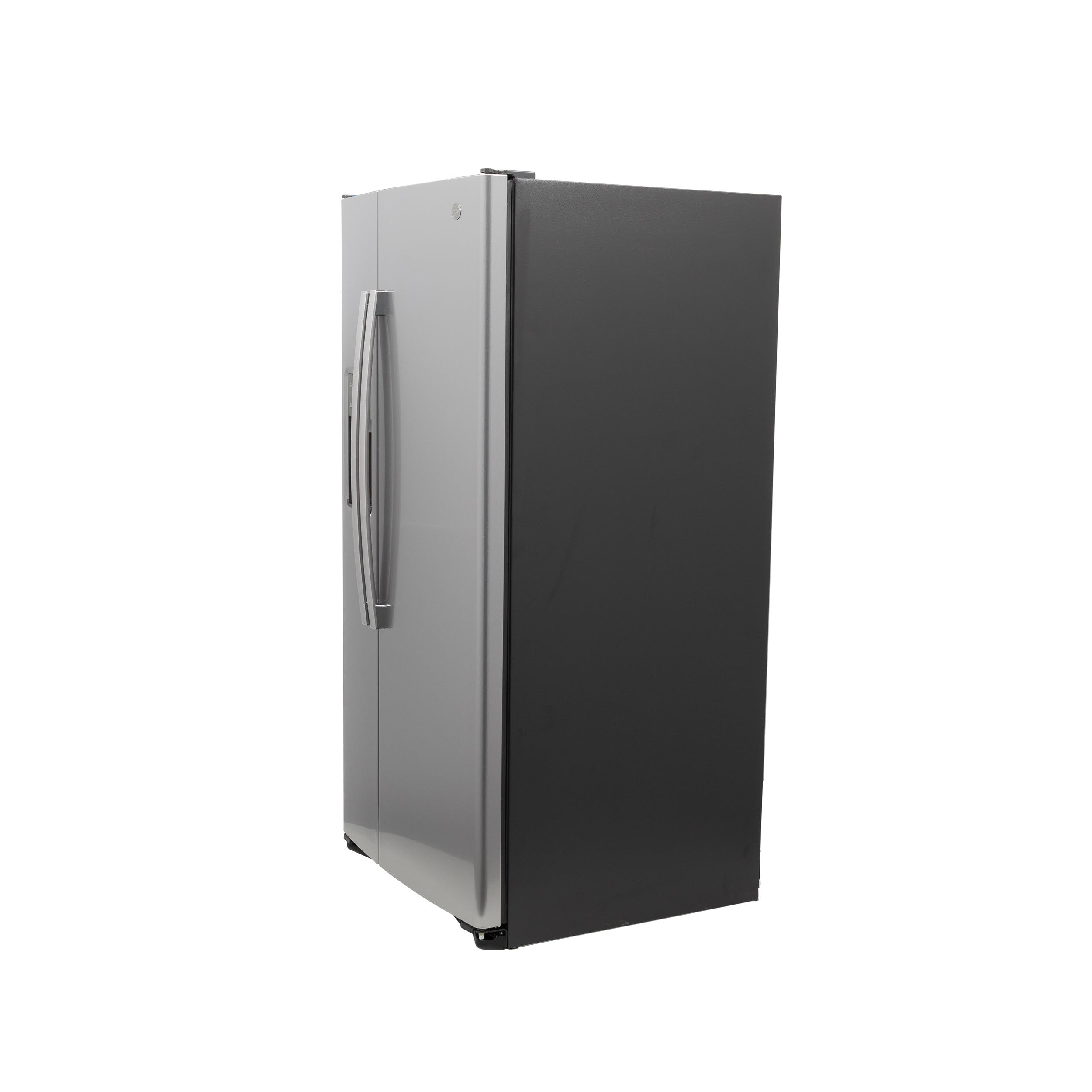 GE 23.0 Cu. Ft. Side-By-Side Refrigerator - Stainless Steel - Pearl Silver - Refrigerators - Additional View 29